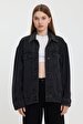 Monalis Oversized Jean Jacket