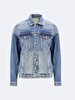 Simeon Sli̇m Jean Jacket