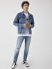 Simeon Sli̇m Jean Jacket