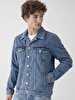 Simeon Sli̇m Jean Jacket