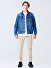 Simeon Sli̇m Jean Jacket