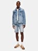 Simeon Sli̇m Jean Jacket