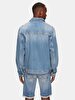 Simeon Sli̇m Jean Jacket