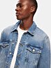 Simeon Sli̇m Jean Jacket