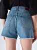 Deana Yüksek Bel Jean Shorts