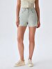 Deana Yüksek Bel Jean Shorts