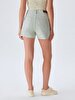 Deana Yüksek Bel Jean Shorts
