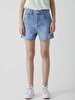 Deana Yüksek Bel Jean Shorts