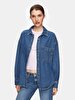 Glenna Oversized Jean Shirt