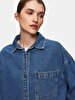Glenna Oversized Jean Shirt