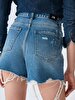 Jadey Yüksek Bel Jean Shorts