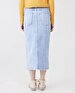 Irene Midi Jean Skirt