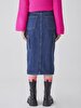 Ariella Cargo Jean Skirt