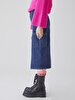 Ariella Cargo Jean Skirt