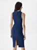 Garcelle Long Split Midi Jean Dress
