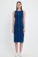 Garcelle Midi Jean Dress