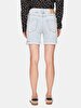 Rosina Mid Waist Jean Shorts