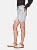 Rosina Mid Waist Jean Shorts