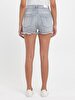 Carola Yüksek Bel Jean Shorts