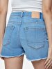 Carola Yüksek Bel Jean Shorts