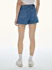 Selenis Jean Short Skirt