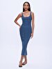 Sharon Long Jean Dress
