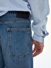 Wendell Comfortable Cut Yüksek Bel Jean Bermuda