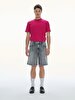 Wendell Comfortable Cut Yüksek Bel Jean Bermuda