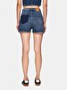 Lillie 5 Yüksek Bel Jean Shorts