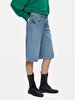 Lexine Baggy Jean Bermuda