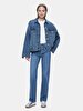 Celia L Oversized Jean Jacket