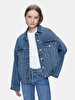 Celia L Oversized Jean Jacket