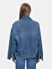 Celia L Oversized Jean Jacket