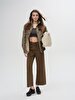 Rinna Leopard Oversized Jean Shirt