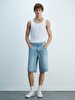 Martie Comfortable Cut Jean Bermuda