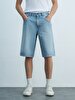 Martie Comfortable Cut Jean Bermuda