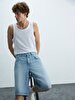 Martie Comfortable Cut Jean Bermuda