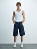 Martie Comfortable Cut Jean Bermuda