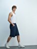 Martie Comfortable Cut Jean Bermuda
