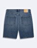 Olivian Comfortable Cut Mid Waist Jean Bermuda