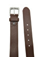 Square Buckle Brown Belt
