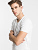 V-neck White T-shirt