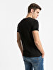 V-neck Black T-shirt