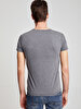 V-neck Anthracite T-shirt