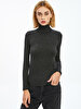 Turtle Neck Anthrazit Pullover