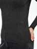 Turtle Neck Anthrazit Pullover