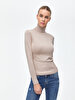 Turtle Neck Beige
