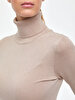 Turtle Neck Beige