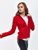 Polar Rot Strickjacke