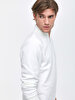 Zipper Closing Weiss Sweatshirt